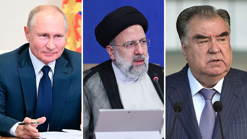 Путин обсудил тему обострения в Афганистане с президентами Ирана и Таджикистана