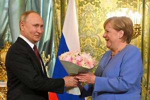 Путин заявил, что Меркель всегда будет желанным гостем в России