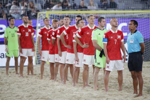 Сборная России по пляжному футболу победила Парагвай на чемпионате мира