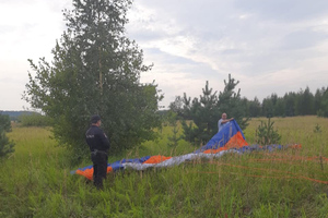 При падении параплана в Ивановской области погибли два человека