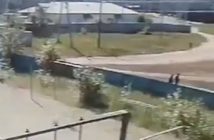Появилось видео побега заключённых из бурятской психбольницы