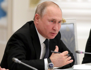 Путин на встрече с "Единой Россией" призвал сверить часы перед выборами