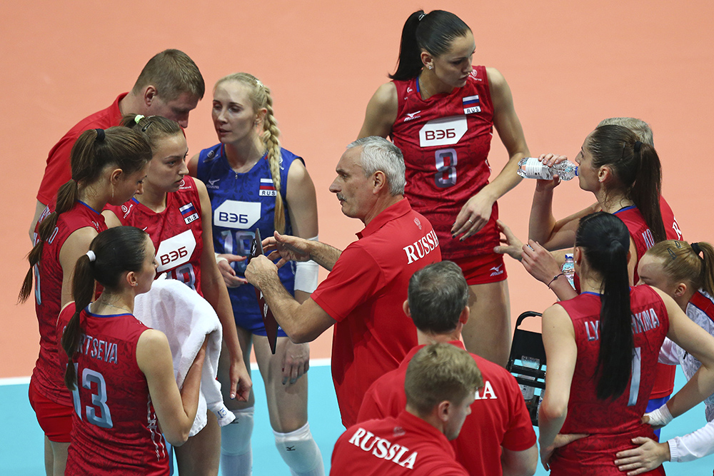 Женская сборная России по волейболу одержала вторую победу на чемпионате Европы
