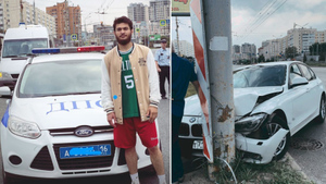 Известный боец ММА попал в ДТП в Казани на арендованном BMW