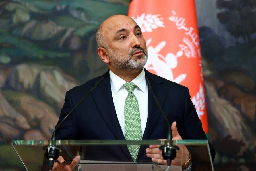 Экс-глава МИД Афганистана Мохаммад Ханиф Атмар. Фото © ТАСС / Пресс-служба МИД РФ