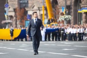 Зеленский потроллил Януковича на параде в честь Дня независимости Украины