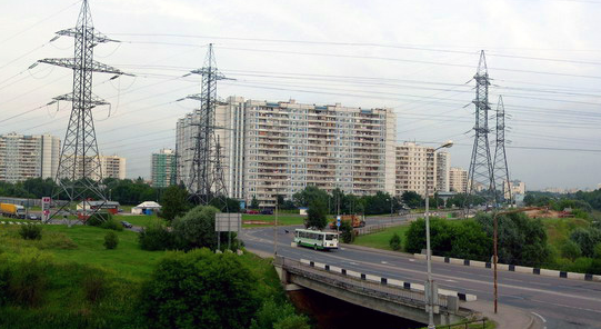 Панорама микрорайона Бусиново в Москве. Фото © Wikipedia.org