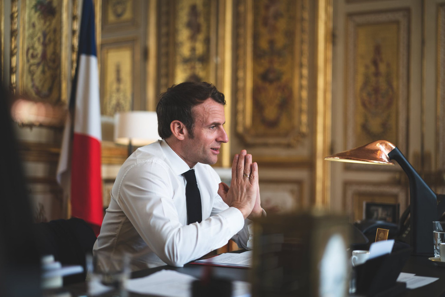 Эмманюэль Макрон. Фото © Facebook / Emmanuel Macron