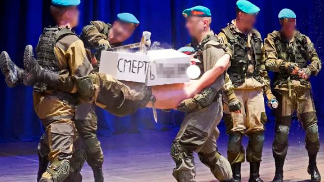 В Ярославле юные десантники устроили патриотическое шоу с пожеланием смерти геям