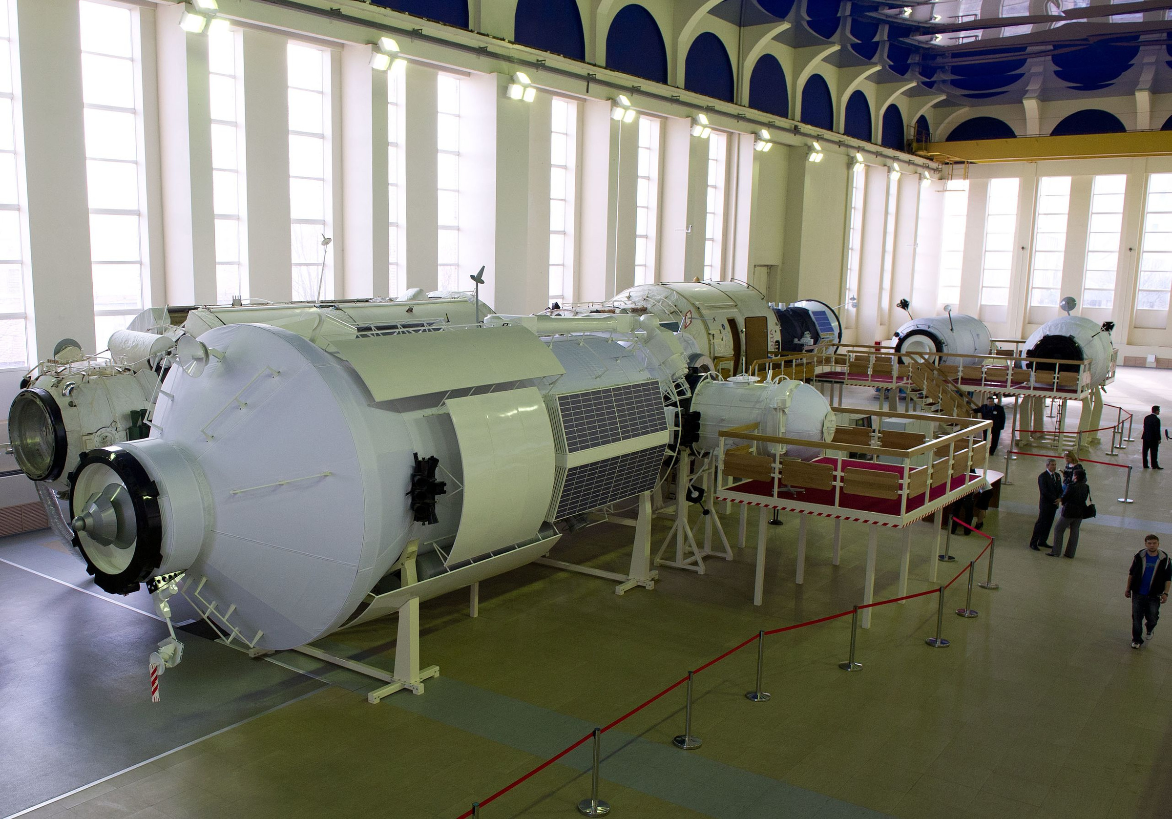 Тренировочный макет модуля "Наука" в Центре подготовки космонавтов. Фото © Wikipedia