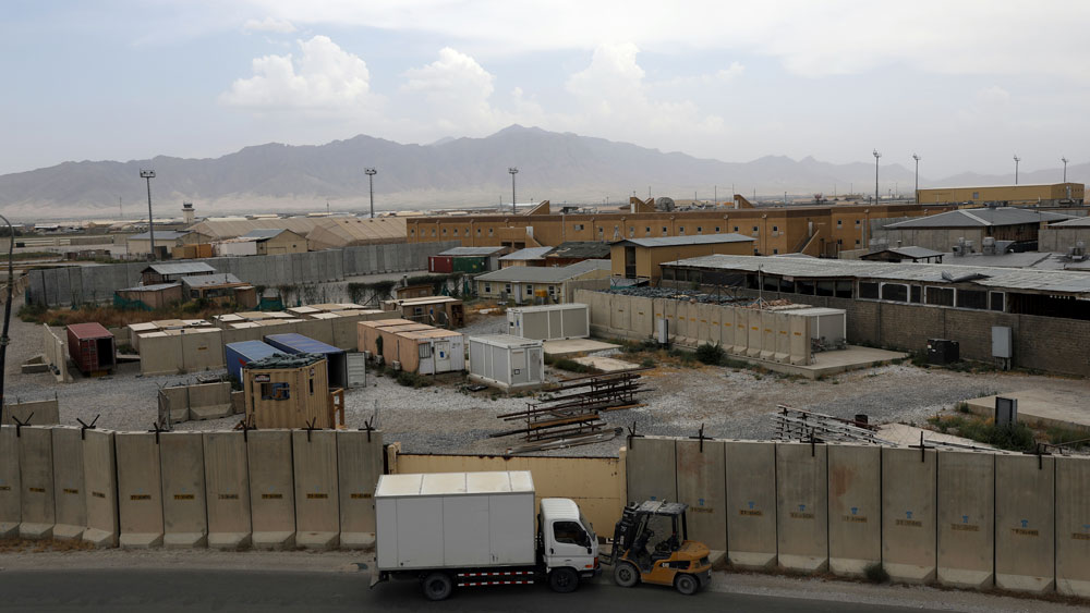 Силы США и НАТО покинули авиабазу Баграм в Афганистане. Фото © ТАСС/АР