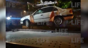 В Москве водитель без прав сбил женщину с ребёнком на тротуаре