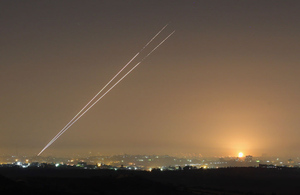 Израиль перехватил ракету, запущенную из сектора Газа