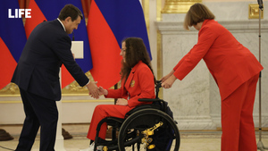 В Кремле вручили госнаграды серебряным и бронзовым призёрам Паралимпиады в Токио