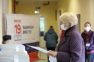 Явка на избирательные участки по всей России превысила 35%
