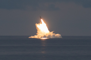 США успешно испытали баллистическую ракету в Атлантическом океане