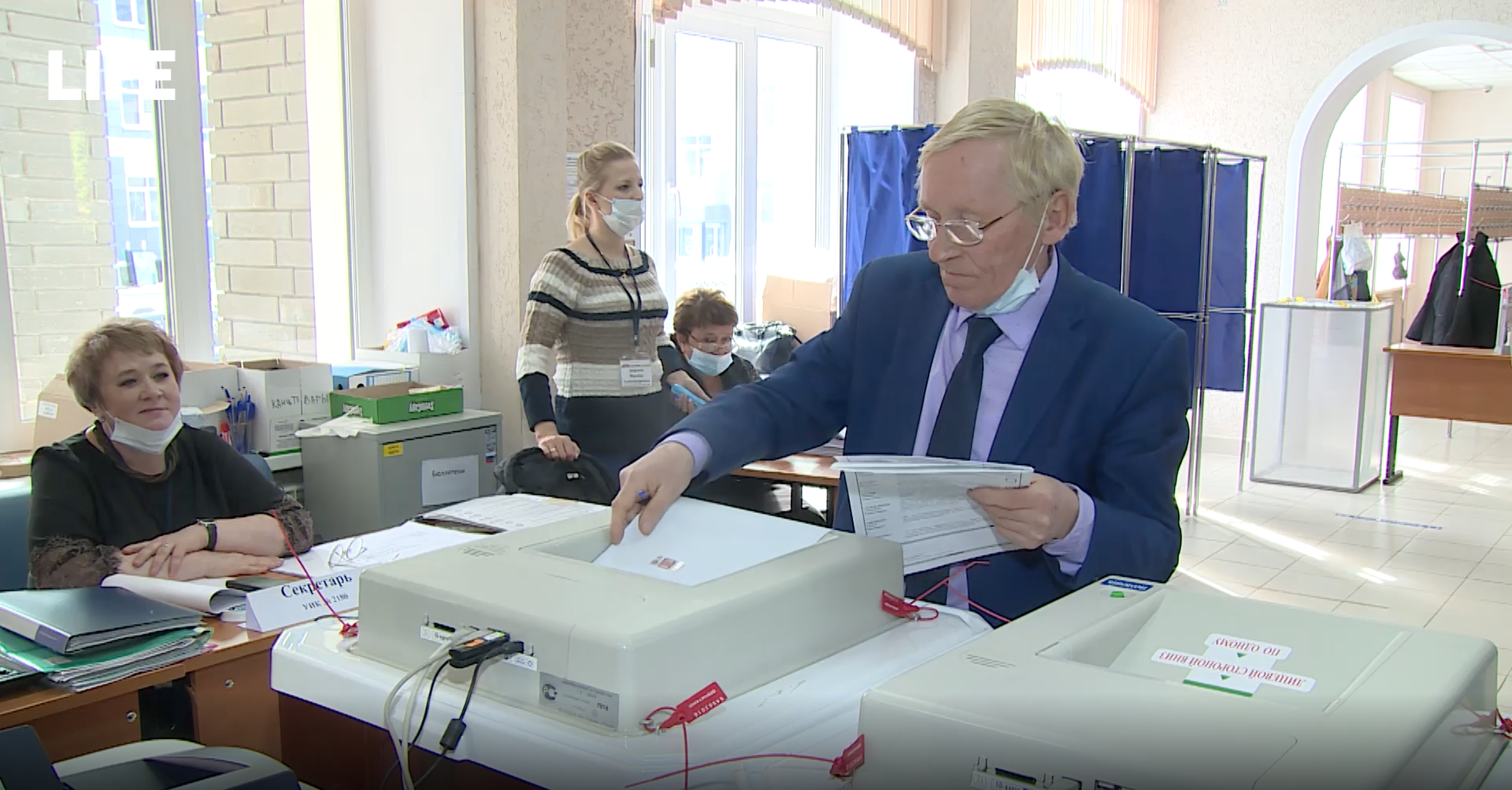 В Нижегородской области организовали процедуру голосования для людей с нарушениями зрения