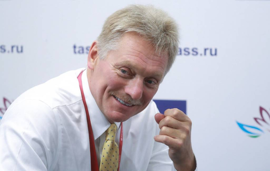 Дмитрий Песков. Фото © ТАСС / Сергей Фадеичев