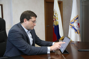 Глава Нижегородской области проголосовал на думских выборах онлайн