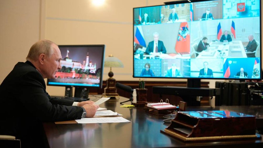 Фото © ТАСС / Алексей Дружинин / Пресс-служба Президента РФ