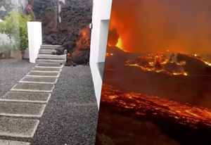 Проснувшийся вулкан хоронит под лавой испанский остров, и от этих видео стынет кровь в жилах