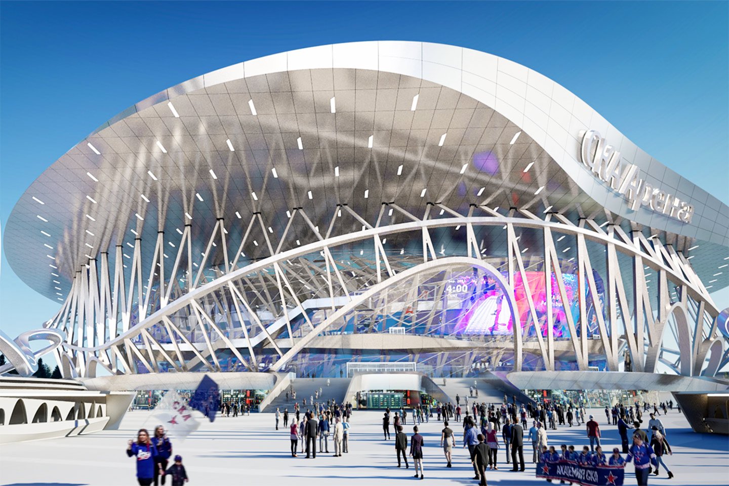 Названа стоимость строительства новой ледовой арены в Санкт-Петербурге