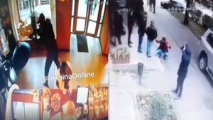 Появилось видео, как лидера ОПГ расстреляли в кафе в Черкассах прямо перед маленьким ребёнком
