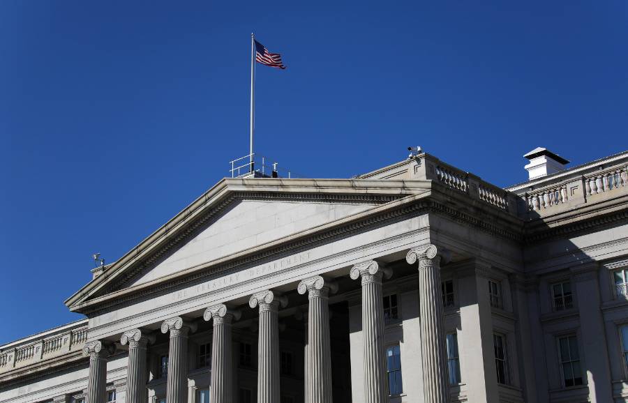 Здание Министерства финансов США © ТАСС / Валерий Шарифулин