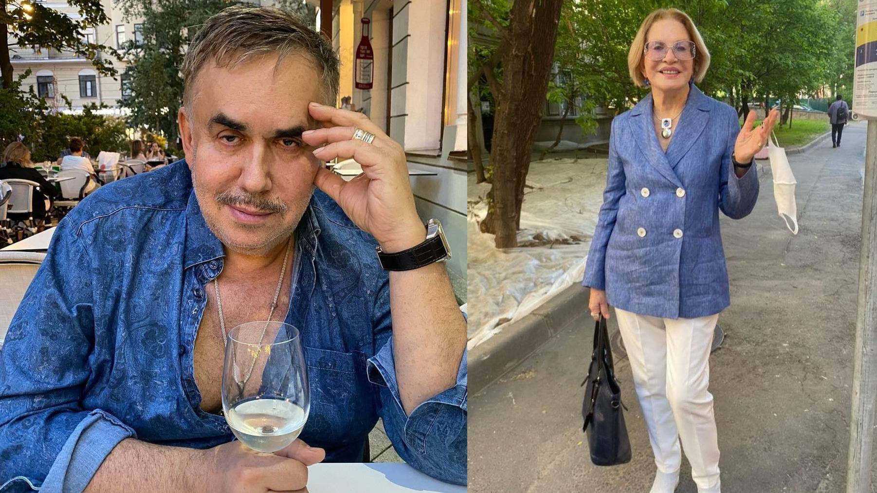Садальский поздравил Максакову с днём рождения, показав, как выглядит в бикини её 81-летнее тело