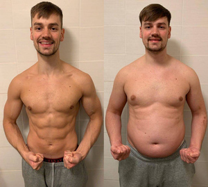 Фитнес-эксперт провёл над собой опыт, потолстев за полгода на 20 кг и похудев практически сразу