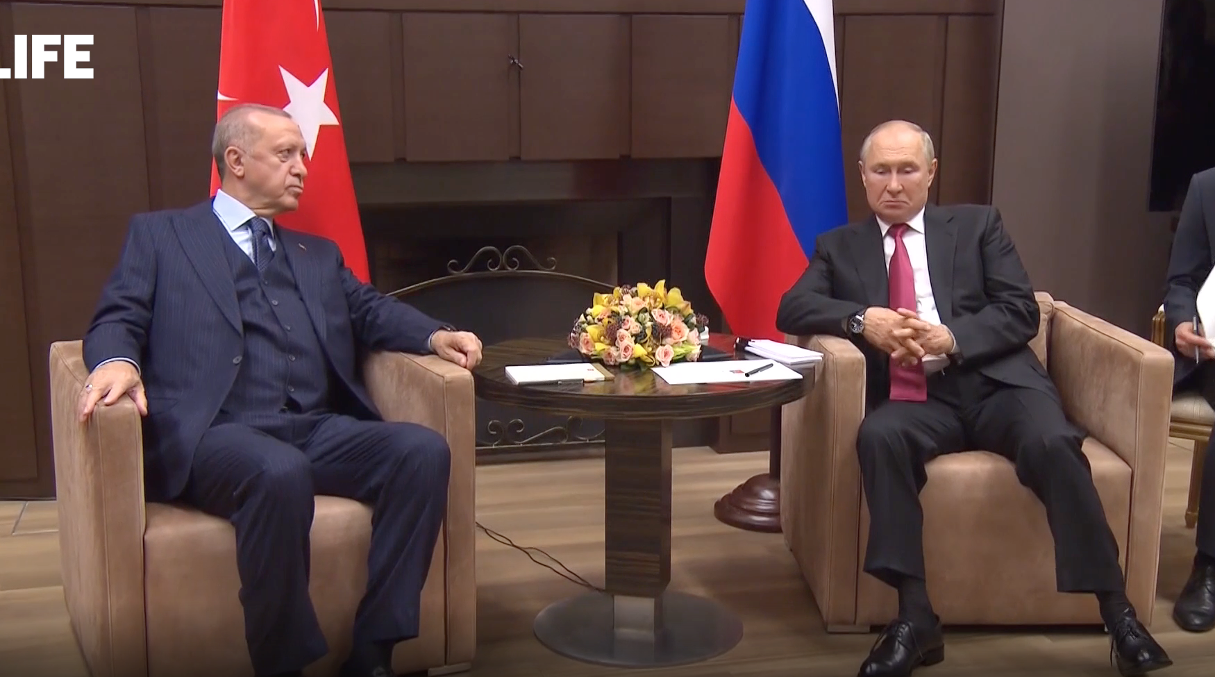 Россия отказывается от переговоров. Турция Ражап Эрдаган встетился Путиным.
