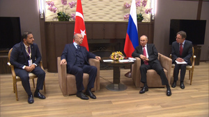 Переговоры Путина и Эрдогана в Сочи продлились более двух часов