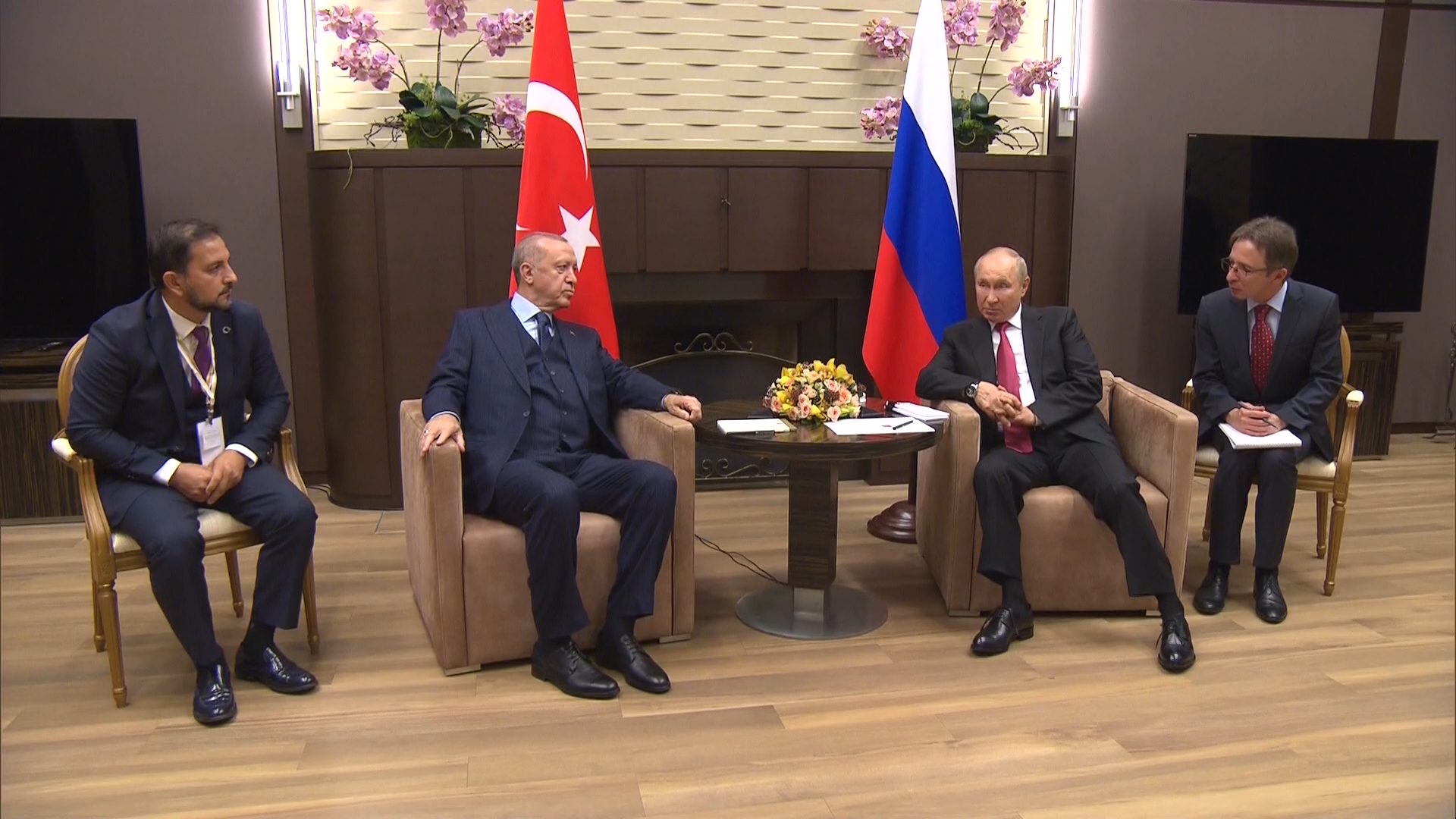 Переговоры турции и россии. Встреча Путина с Эрдоганом в Сочи 2022.