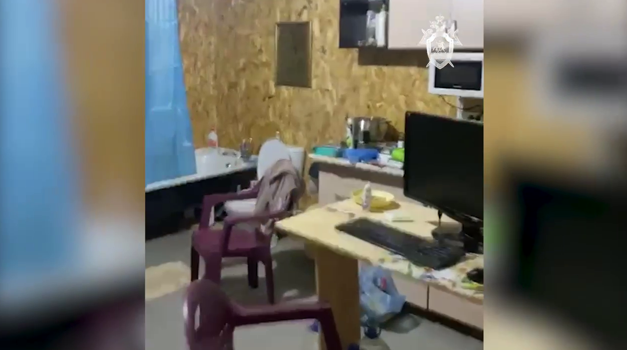 СК показал видео из гаража, в котором нижегородец 10 дней удерживал девушку