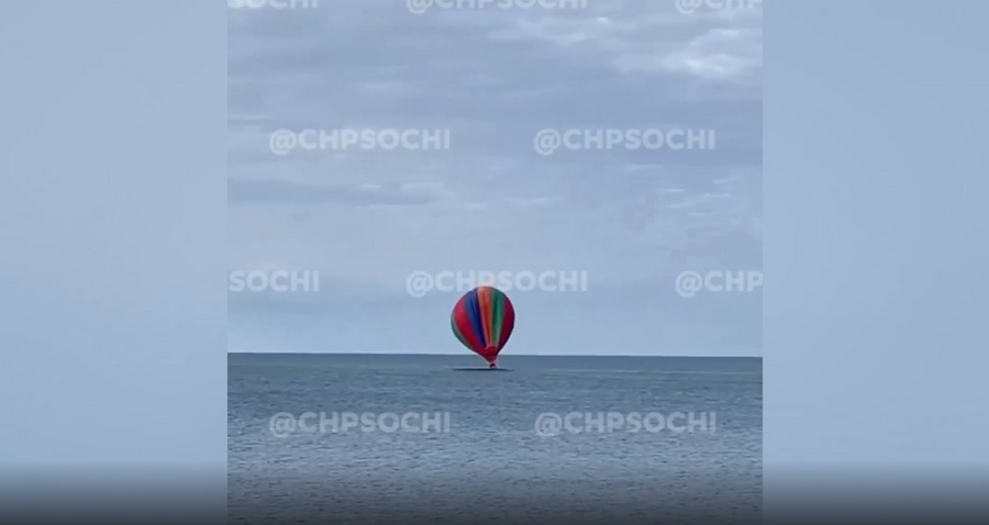 Скриншот из видео © Телеграм-канал "ЧП Сочи"