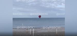 В Сочи в море упал воздушный шар с пассажирами
