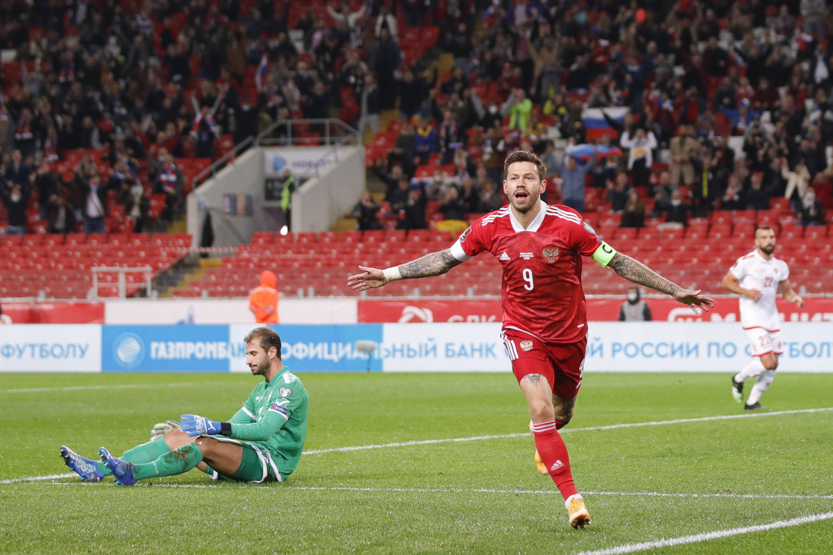 Победили и ладно: Сборная России с трудом обыграла Мальту в матче отбора ЧМ-2022