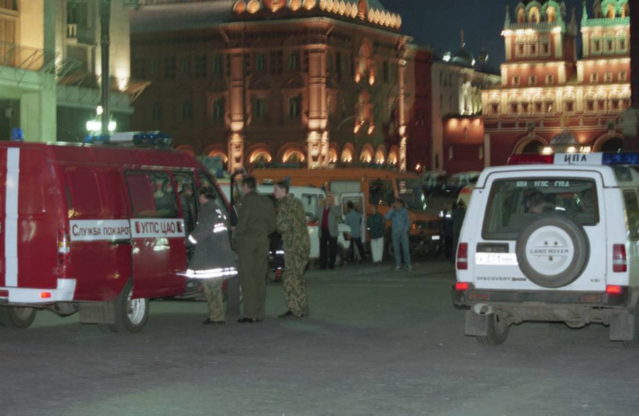 Теракт на Манежной площади, 1999 год. Фото © ТАСС / Виктор Великжанин