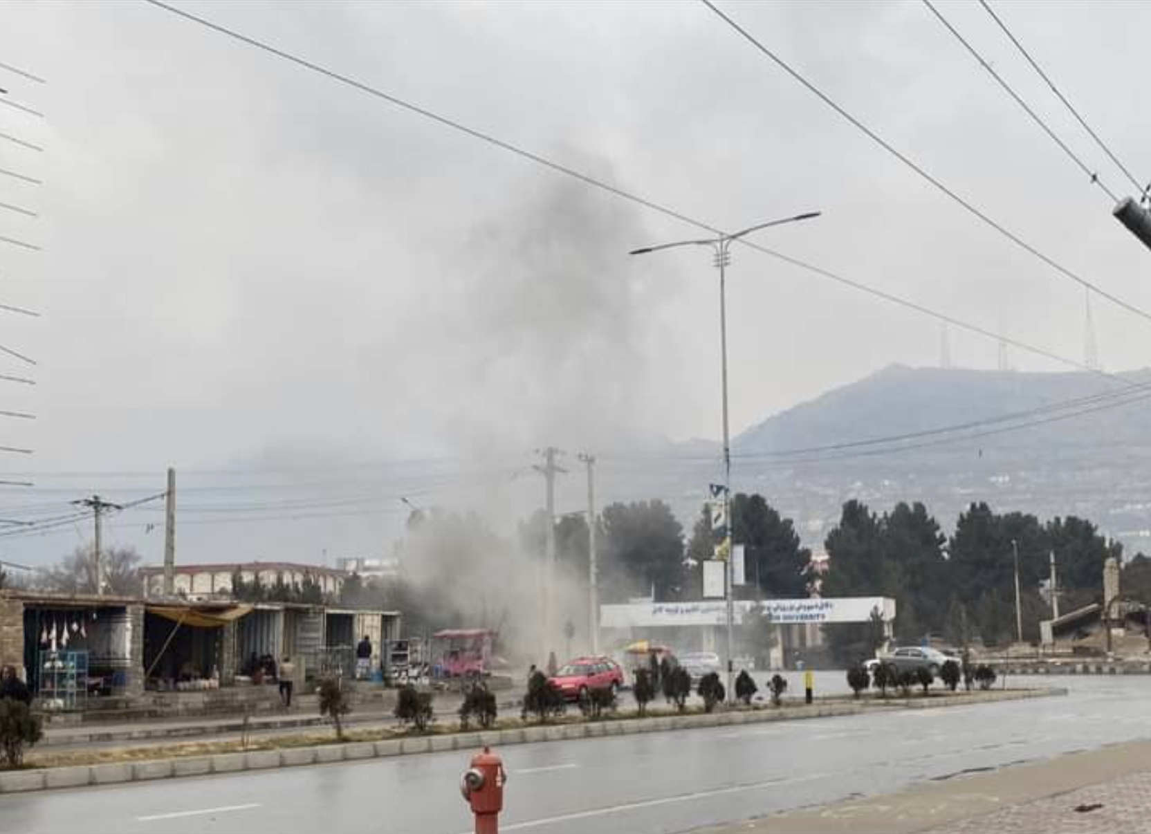 Два человека пострадали при взрыве мины в центре Кабула