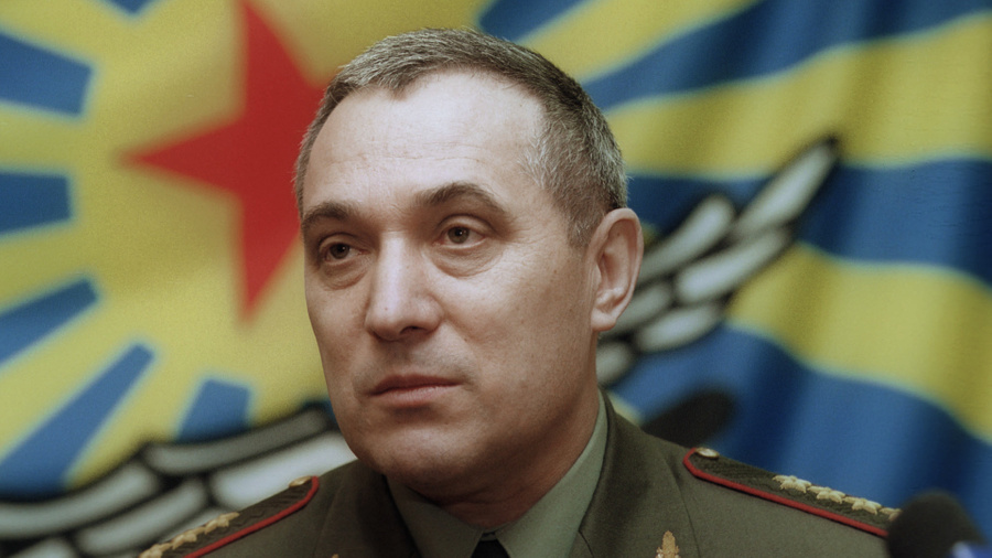 <p>Начальник Генштаба Вооружённых сил РФ генерал армии Анатолий Квашнин, 23 января 2002 года. Фото © ТАСС / Борис Кавашкин</p>