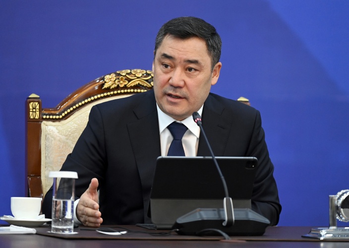 Садыр Жапаров © Пресс-служба президента Киргизии