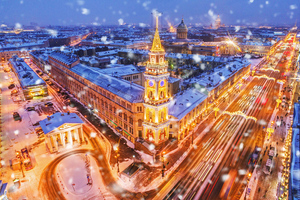 Более 900 тысяч туристов побывали в новогодние каникулы в Петербурге