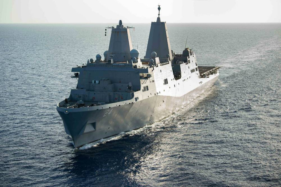 Корабль ВМС США. Фото © ТАСС / Mc2 Jack D. Aistrup / U.S. Navy/Planet Pix via ZUMA Press Wire