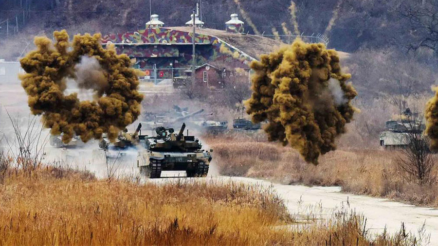 <p>Танк К2 "Чёрная пантера". Фото © Flickr / <a href="https://flickr.com/photos/kormnd/25093454211/" target="_blank" rel="noopener noreferrer">Republic of Korea Armed Forces</a></p>