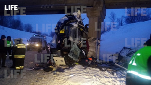 Умер один из водителей автобуса, попавшего в ДТП в Рязанской области