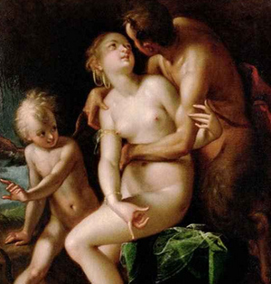 Юпитер и Антиопа. 1598. Фото © artnet.com