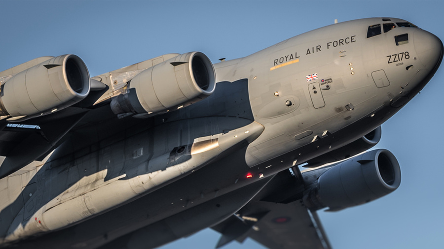 Royal Air Force Boeing C-17 © Shutterstock