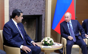 Песков: Путин и Мадуро не обсуждали вопрос размещения военных баз России в Венесуэле