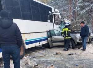Один человек погиб и трое пострадали в ДТП с автобусом под Калугой