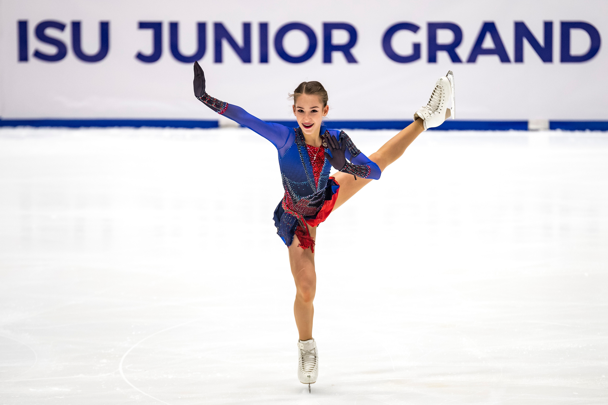 Спортсменка Софья Акатьева. Фото © Getty Images / Jurij Kodrun — International Skating Union / International Skating Union
